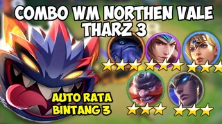 AUTO RATA BINTANG 3 COMBO WM NV + COMMANDER THARZ 3 !! Magic Chess Mobile Legends update terbaru