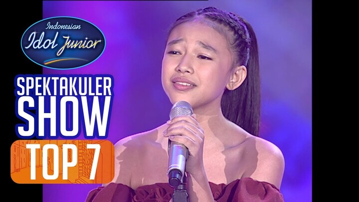 ANNETH - JEALOUS (Labrinth) - TOP 7 - Indonesian Idol Junior 2018