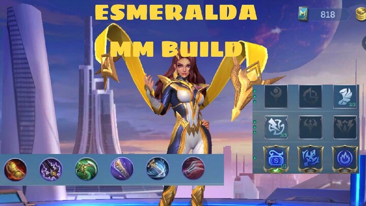 ESME MM BUILD CRAZY DAMAGE | MOBILE LEGENDS