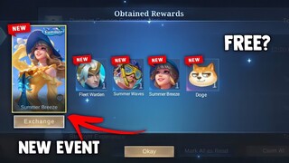 NEW! FREE?? GET GUINEVERE AND ZILONG BEACH SKIN & YI SUN SHIN NEW EPIC SKIN + EMOTE | MOBILE LEGENDS