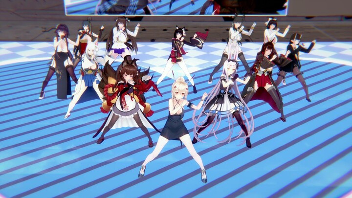 [Azur Lane] Armada IJN yang pasti tidak bisa berangkat ke California hanyalah menari gadis-gadis Cal