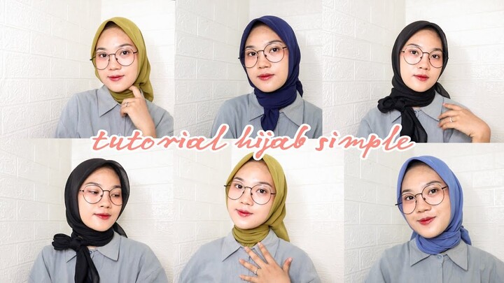 TUTORIAL HIJAB SEGI EMPAT  ~Bella Square 🍎🧕