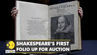 The journey of 400-year-old book: Shakespeareâ€™s first folio up for auction | World English News
