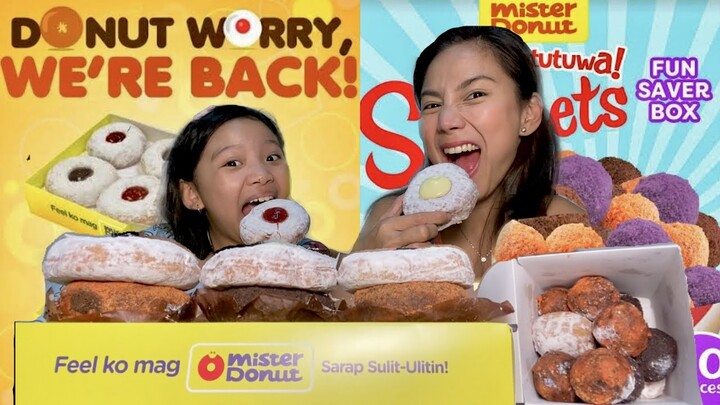 Mister Donut Mukbang | SUGAR OVERLOAD