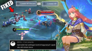 Penjelasan Setting Kontrol Kagura Buat yang Sering Ulti Minion | Mobile Legends