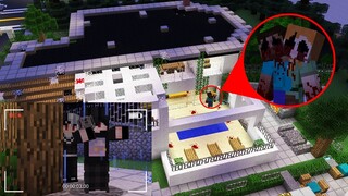 ถ้าเกิด!! บินโดรนตอนตี3 แต่กับเจอ ผี2หัว ในบ้านร้าง - (Minecraft บินโดรน)