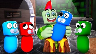 Rainbow Friends, Maar Het Zijn Baby's! (Roblox)