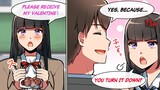 [Manga Dub] A Plain girl in my class gave me the valentine but I don't want to receive it [Romcom]