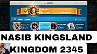 NASIB KINGSLAND KINGDOM 2345!!!! RISE OF KINGDOM INDONESIA🇮🇩