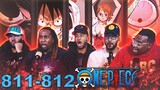 LUFFY & NAMI CAPTURED! One Piece Eps 811/812 REACTION