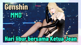 [Genshin Impact, MMD] Hari libur bersama Ketua Jean