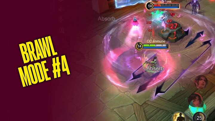 #4 BRAWL MODE: HANABI SI KEBAL CROWD CONTROL!! | MOBILE LEGENDS: BANG BANG!!