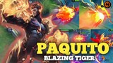New Script Skin Paquito Collector Blazing Tiger | Full Effects | Latest Patch