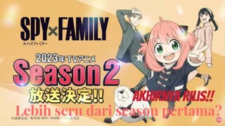 Akhirnya yang ditunggu rilis, spy x family season 2!! Sinopnis eps 1~