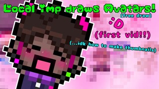 Drawing Roblox avatars in Free Draw! || K3itar0