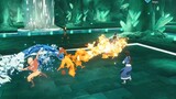Avatar The Last Airbender (PS5) - Aang & Katara Vs Prince Zuko & Princess Azula Full Fight Gameplay