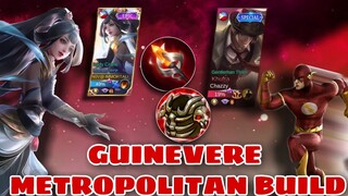 GUINEVERE METROPOLITAN BUILD - Immortal - OPEN MIC - MOBILE LEGENDS