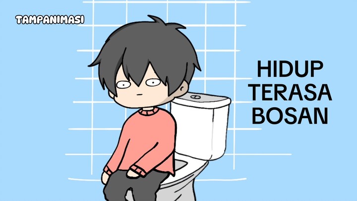 KETIKA NGGAK BAWA HP KE TOILET