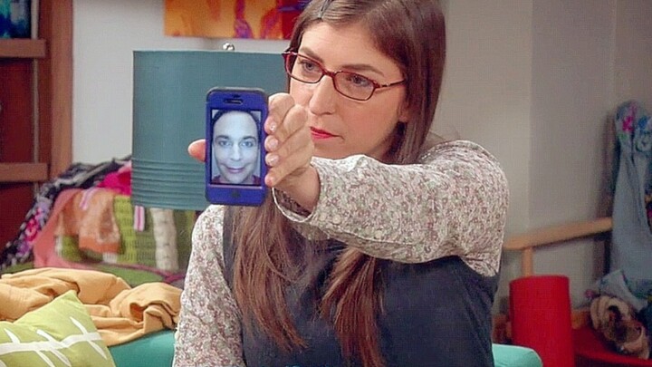 [TBBT] "Looking at this cute face, who can guarantee not to fall in love with Sheldon?" - Amy has a 