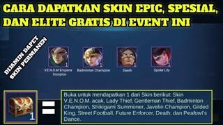 CARA DAPATKAN SKIN EPIC, SPESIAL, DAN ELITE DI EVENT DOUBLE 11 MILE CREPE CHALLENGE MOBILE LEGENDS