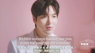 20210921【HD/EN】LEE MIN HO's Chuseok/Mid-autumn holiday greeting via CheongKwanJang