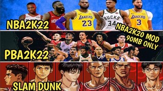 🔥SLAM DUNK V$ NBA V$ PBA BAGONG BAGO WITH HANDCAM GAMEPLAY