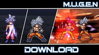 Goku Migatteno JUS - MUGEN CHAR