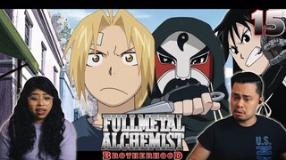 WE GOT NINJA'S IN HERE! "Envoy from the East" FullMetal Alchemist Brotherhood Episode 15 Reaction