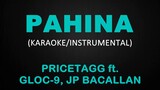Pahina - Pricetagg ft. Gloc-9, JP Bacallan (Karaoke/Instrumental)