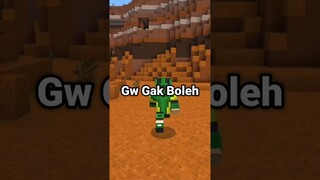 Minecraft, tapi aku gak boleh ngomong huruf E