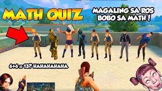 MATH QUIZ! MAGALING SA ROS BOBO SA MATH (ROS TAGALOG)