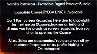 Natalia Raitomaki course Profitable Digital Product Bundle Download