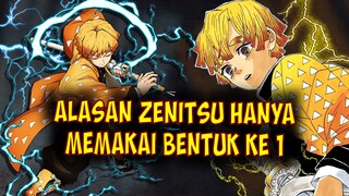 Alasan Zenitsu Hanya Bisa Memakai Bentuk ke 1