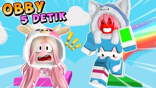 OBBY VIRAL!! HANYA 5 DETIK!? APA MOMON & ATUN BISA MENYELESAIKANNYA? @BANGJBLOX | ROBLOX INDONESIA