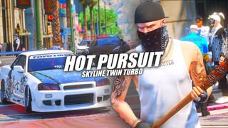 KEJAMNYA KEI O'CONNER ! HOT PURSUIT SKYLINE R34 TWIN TURBO !!! GTA 5 ROLEPLAY