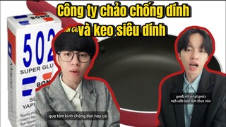 Khi công ty chảo chống dính và keo chống dính đấu nhau