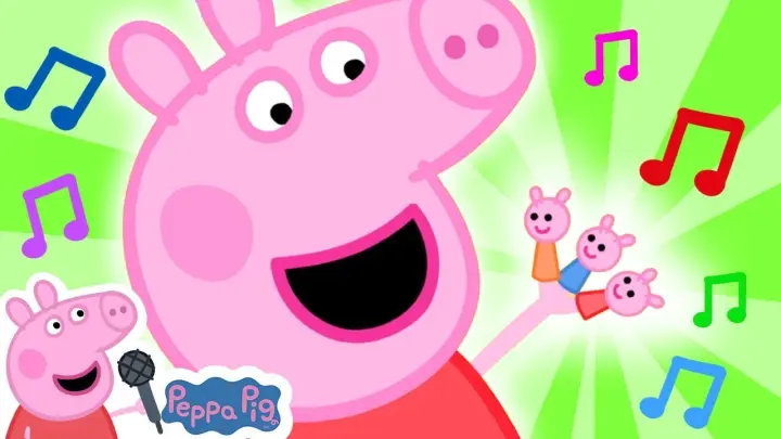 Peppa Pig Official Channel 🎵 Peppa Pig Finger Family Song@Peppa Pig - Nursery Rhymes and Kids Songs