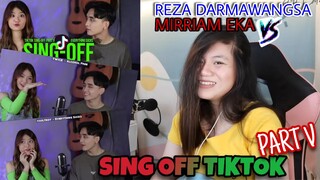 Reza Darmawangsa Vs Mirrian Eka I SING OFF TIKTOK SONGS PART V I YOUR MAKING ME FALL!