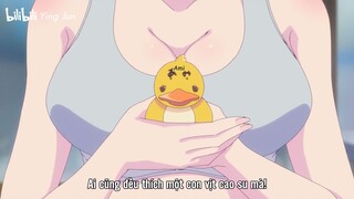 Mang vịt vào bồn tắm làm gì vậy Amu-chan? | Khoảnh khắc Anime