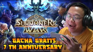 GACHA ! PERKUAT HERO DULU ! ADA EVENT BARU !!  Summoners War 7th Anniversary !