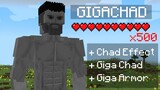 Mình biến Gigachad thành Boss Siêu mạnh Trong Minecraft