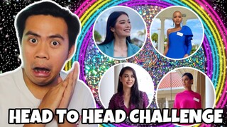 ATEBANG REACTION | MISS WORLD 2021 HEAD TO HEAD CHALLENGE TOP PICKS #missworld2021