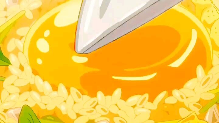 delicious food for anime