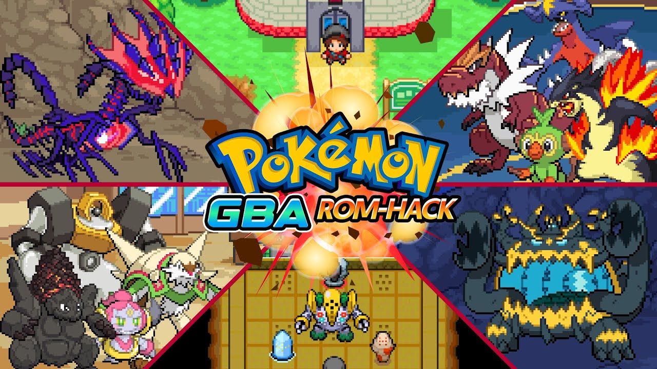 New Pokemon GBA ROM Hack 2021,  Pokemon GBA With Gigantamax, Mega