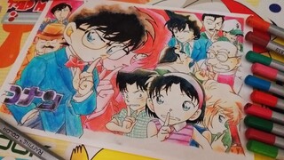 Vẽ Thám Tử Lừng Danh Conan - How To Drawing Detective Conan