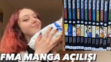FMA MANGA AÇILIŞI manga alışverişi#5 #manga #kutuaçılımı #anime