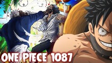 REVIEW OP 1087 LENGKAP! EMOSIONAL! BENTROK HAOSHOKU HAKI GARP & KUZAN! - One Piece 1087+