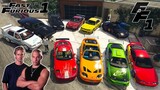 GTA 5 - Stealing Fast And Furious 1 Movie Cars with Franklin | (GTA V Real Life Cars #74)
