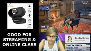 CHEAP BUDGET WEBCAM FOR STREAMING AND ONLINE CLASS senda webcam