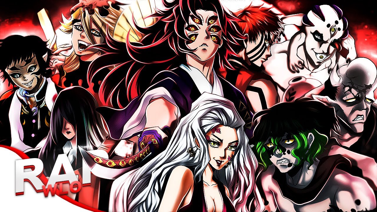 Demon Slayer: Kimetsu no Yaiba - Todas as Luas Superiores